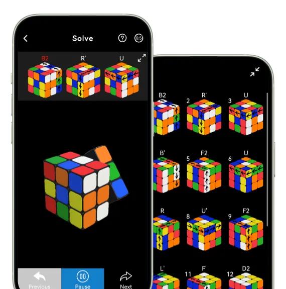 AI Rubik's Cube Solver App