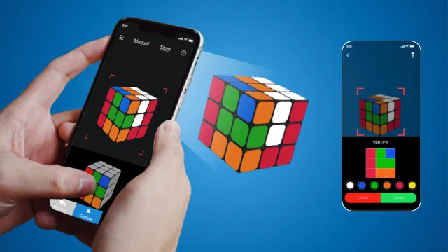 Input 3x3 Rubik's Cube Patterns