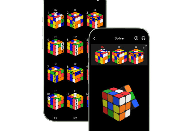 AI-Powered Rubik's Cube Solver App for iOS & Android
