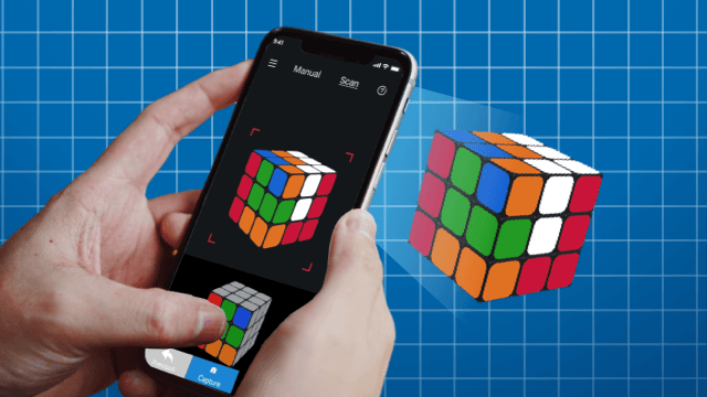 AI-Powered Rubik's Cube Solver App for iOS & Android